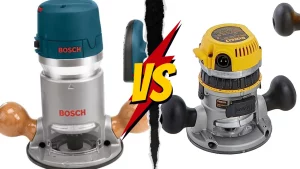Bosch vs DeWalt wood router