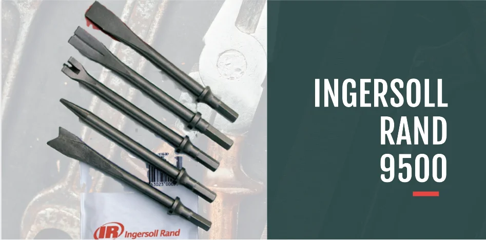 Ingersoll Rand 9500 5-Piece Chisel Set 