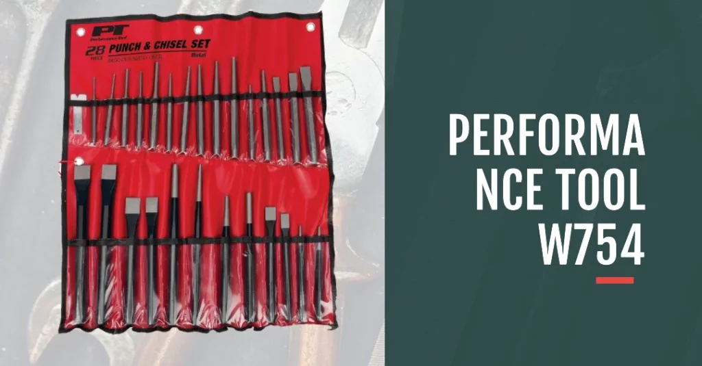  Performance Tool W754 Punch and Chisel Set